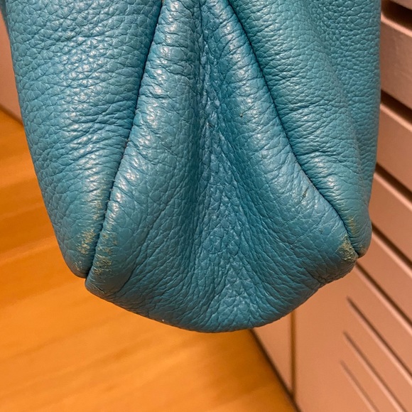 BE & D Turquoise and Snake Hobo - Picture 3 of 6